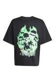 adidas  Erkek Siyah  T-shirt ILLUSTRATED TEE KG2672 thumbnail 1