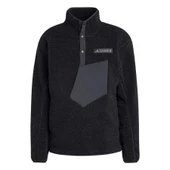 adidas  Erkek Siyah  Sweatshirt XPL PILE SNAP IW0231 thumbnail 5