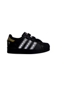 adidas Çocuk  Siyah  Sneaker SUPERSTAR LED LIGHTS CF C JP8087 thumbnail 12