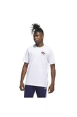 adidas Erkek  Beyaz  T-shirt M HLDY GFTBOX T JV8439 thumbnail 3