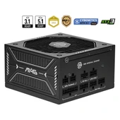 MSI 750W 80+ GOLD MAG A750GLS PCIE 5.1 POWER SUPPLY thumbnail 6