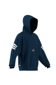 adidas Erkek  Mavi  Sweatshirt M HOO JL7975 thumbnail 9