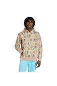 adidas Erkek  Kahverengi  Sweatshirt GRAPHIC LO HD JW1084 thumbnail 2