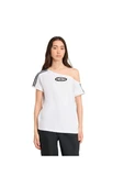 adidas Kadın Beyaz T-shirt OFFSHOULDER TEE KC8795 - 2