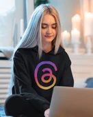 Yazılımcılara Özel Meta Developer Baskılı, Unisex, Kapüşonlu Regular Hoddie Kangru Sweat, 3'lü Paket thumbnail 9