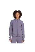 adidas Kadın  Mor  Ceket D4T FZ HOODIE JX7310 thumbnail 2