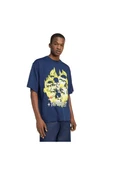 adidas  Erkek Mavi  T-shirt ILLUSTRATED TEE KG2673 thumbnail 5