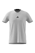 adidas  Erkek Beyaz  T-shirt D4T TEE IS3808 thumbnail 4