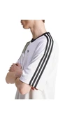adidas Erkek  Beyaz  T-shirt JACQUARD JERSEY JW5877 thumbnail 6