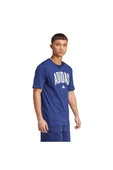 adidas  Erkek  Mavi  T-shirt M COLLEGIATE T JM6417 thumbnail 4