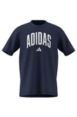 adidas  Erkek  Mavi  T-shirt M COLLEGIATE T JM6417 thumbnail 7