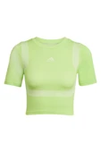 adidas Kadın  Yeşil  T-shirt SEAMLESS TEE JV8506 - 1
