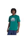 adidas Erkek Yeşil T-shirt GRAPHIC LO SS T JX8161 - 2