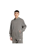 adidas Erkek  Siyah  Sweatshirt M A SZN W FT HD JN0617 thumbnail 2