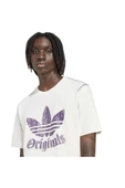 adidas Erkek  Beyaz  T-shirt GRFX TEE JY2760 thumbnail 6