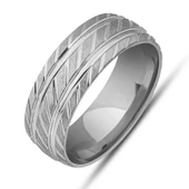 Gümüş Kalemli Rodyum Alyans SL12499 thumbnail 2