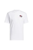 adidas Erkek  Beyaz  T-shirt M HLDY GFTBOX T JV8439 thumbnail 2