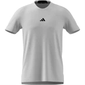 adidas  Erkek Beyaz  T-shirt D4T TEE IS3808 thumbnail 7