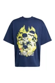 adidas  Erkek Mavi  T-shirt ILLUSTRATED TEE KG2673 thumbnail 1