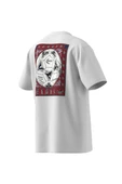 adidas Erkek  Beyaz  T-shirt GRAPHIC TEE JX3094 - 12