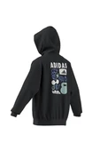 adidas Erkek  Gri  Sweatshirt GFX HOODIE JX1811 thumbnail 8