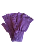 Tiriko Kadın Kesik Eldiven Mor thumbnail 2