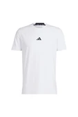 adidas  Erkek Beyaz  T-shirt D4T TEE IS3808 thumbnail 3