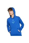 adidas Çocuk  Mavi  Sweatshirt MESSI HOODIE Y JY9542 thumbnail 5