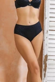 YÜKSEK BEL SLİP KÜLOT SİYAH (MGP22071) - 1