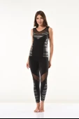 Derya Kurşun Tül Detaylı Tayt Takım 1506 thumbnail 1