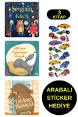 ARABALI STİCKER HEDİYELİ-OKUL ÖNCESİ RESİMLİ KİTAPLAR MASAL - SEVGİNİN GÜCÜ - UYKUSU GELMEYEN PORSUK thumbnail 1