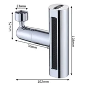 Litae Trend 360 Derece Döner Musluk Başlığı thumbnail 5