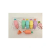 Litae Trend Havuç Tasarımlı Fosforlu Kalem Seti thumbnail 1