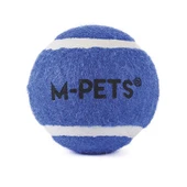 M-Pets Hop Tenis Topu Köpek Oyuncağı Mavi 3'lü 6,4 Cm thumbnail 2