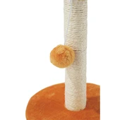 M-Pets My First Ponponlu Kedi Tırmalama Tahtası Turuncu 24x24x30 Cm thumbnail 2