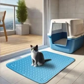 Litae Trend Mikopet Kaymaz Evcil Hayvan Tuvalet Önü Paspası thumbnail 3