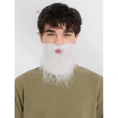 Litae Trend Beyaz Kırçıllı Takma Sakal Çocuk Yetişkin thumbnail 1