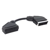 Scart Scart Erkek Dişi Ara Kablo 20cm - 1