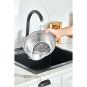 Paslanmaz Çelik Pirinç Süzgeci thumbnail 4