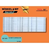 Tcl Tv Led Bar 55 İnç 12 Li Takım 12 X 53,9 Cm 6 Mercek 284694-u16 - 1