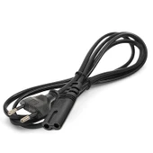 Güç Power Teyp Fiş Kablosu C7 Siyah 1.5 Metre - 1