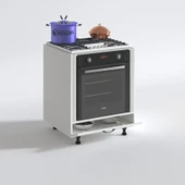 Kenzlife ankastre modülü kabini rakib byz fırın ocak dolabı 80 cmye kadar ocak için uyumlu thumbnail 3