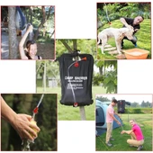 20 Litre Solar Isıtıcılı Kamp Duş Torbası thumbnail 4