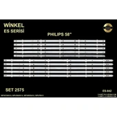 Philips Tv Led Bar 58 İnç 10 Lu Takım L/53,5 Cm 5 Mercek R/64,5 Cm 6 Mercek 284648-ş14 - 1