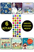 EMOJİLİ  STİCKER HEDİYE  - OKUL ÖNCESİ RESİMLİ KİTAPLAR  - UYKU ZAMANI - BÜYÜYÜNCE NE OLACAĞIM ... thumbnail 1