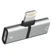 Powermaster Pm-18316 İphone Lightning Şarj Kulaklık Çevirici Adaptör Jack - 1
