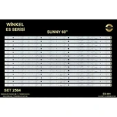 Sunny Tv Led Bar 60 İnç 14 Lü Takım 60,9 Cm 8 Mercek - 1