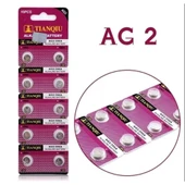 Tıanqıu Ag2 Lr59/lr726 Alkalin Düğme Pil 10lu - 1