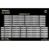 Samsung Tv Led Bar 50 İnç 12li Takım 6x63cm 7 Mercekli 6x53,7cm 6 Mercek 284448-n10 - 1