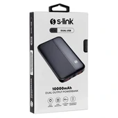 S-link Ip-g10n Siyah Micro+type C Girişli 10000mah Taşınabilir Şarj Cihazı Powerbank - 3